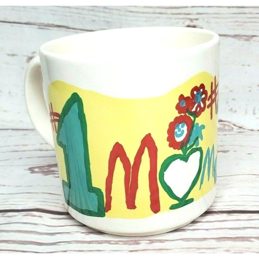 Rare #1 Mom Made in Brazil Mug by Suzanne Morrison – Unique Collectible Gift